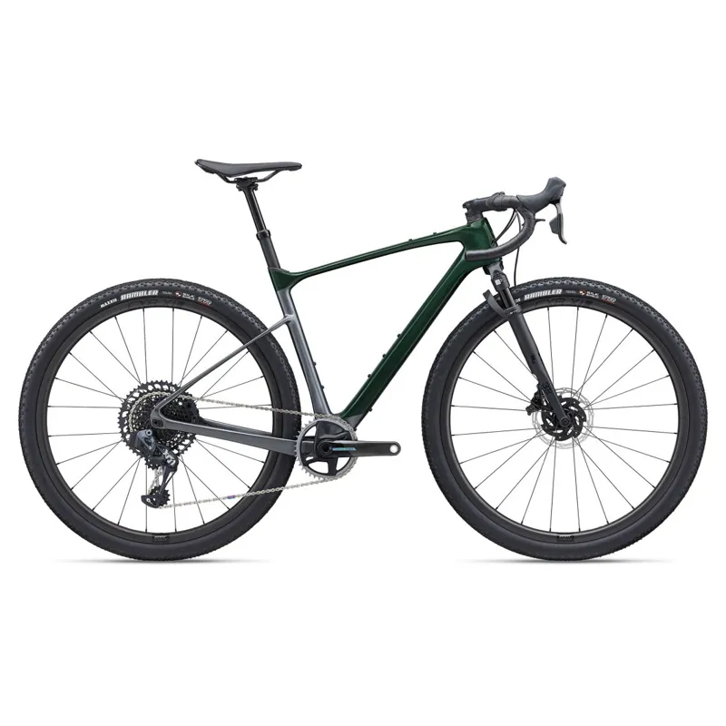 Giant Revolt X Advanced Pro 0 Carbon Gravel Bike Kelp Forest / Charcoal
